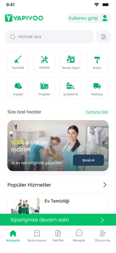 Yapıyoo Uygulaması